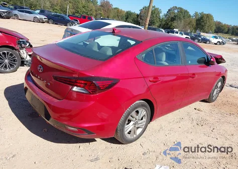 2019 Hyundai Elantra Sel from USA, damaged, VIN 5NPD84LFXKH411879